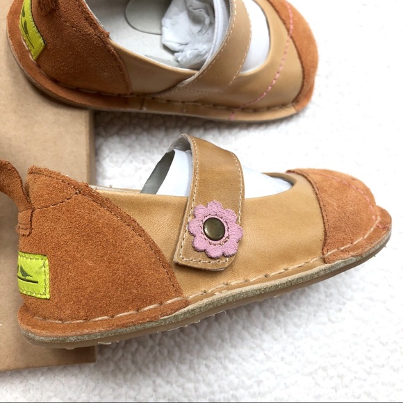 ❗️Today’s SALE Pipit Caramel Suede Kids’ Shoes Jill Mini Mary Jane’s 6 - Picture 2 of 12